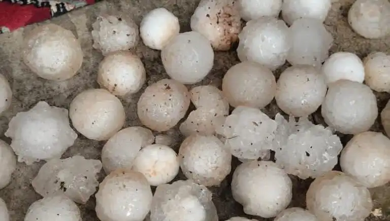 Şanlıurfa'da Kar Topu Büyüklüğünde Dolu Yağışı Hayatı Felç Etti