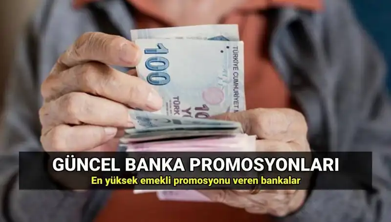 2025 Emekli Promosyonları: Banka Banka En Yüksek ve Düşük Tutarlar