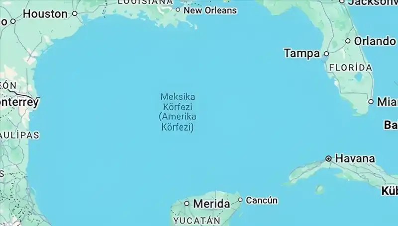 Meksika, Google'ı "Amerika Körfezi" Davasıyla Sarsıyor