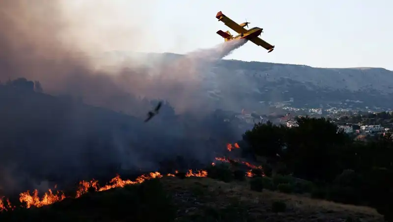 Sakız Adası'ndaki Yangın: Ormanlar Sonunda Kontrol Altında mı?