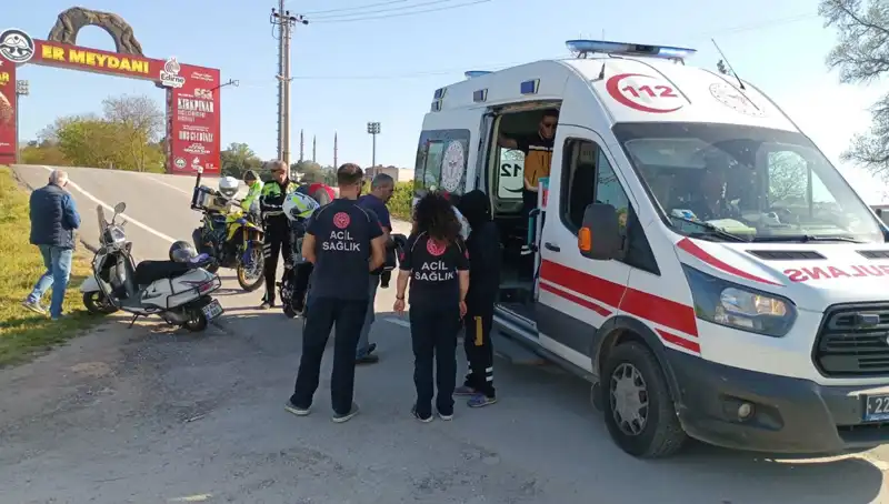 Edirne'de Motosiklet Kazası: Bir Genç Hayatını Kaybetti