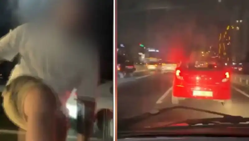 Trafik Magandası Yine Sahne Aldı: O Anlar Kameralara Yansıdı