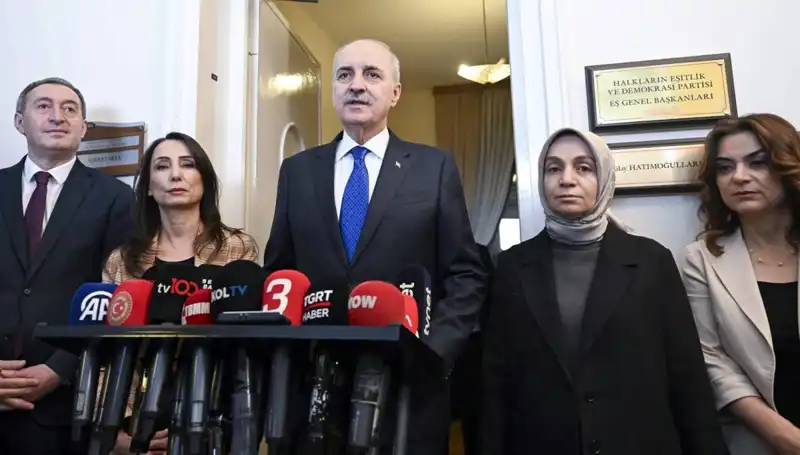 Numan Kurtulmuş’tan Siyasi Partilere Kapsamlı Ziyaret Turu