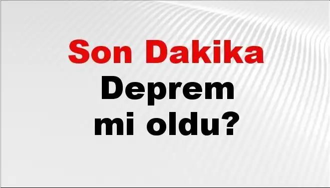 Muğla'da Son Dakika Deprem: Nerede Oldu ve Şiddeti Ne Kadar?