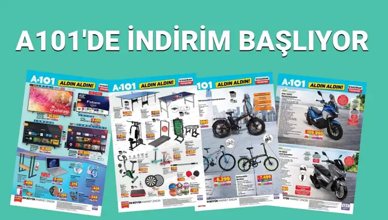 A101 Market 12 Haziran 2025 Kataloğu: Spor, Teknoloji ve Eğlencenin Adresi!