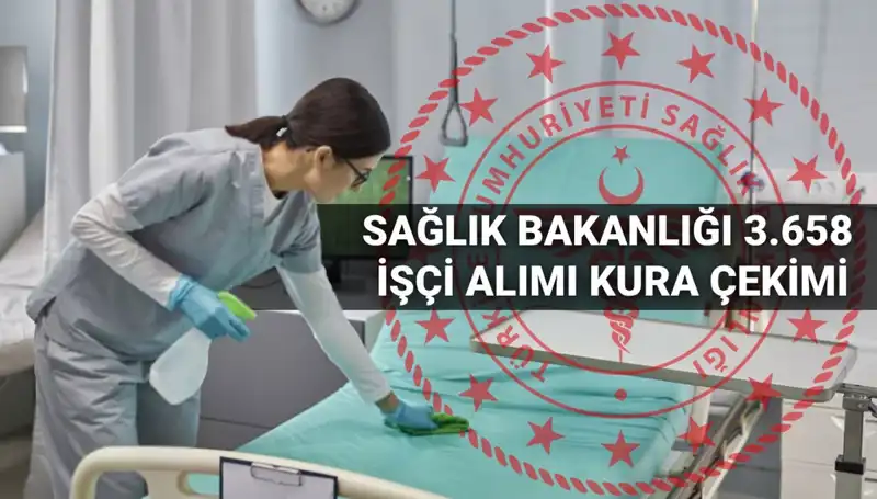 Sağlık Bakanlığı 2025 Kura Tarihleri Açıklandı: 3.658 İşçi Alımı Detayları