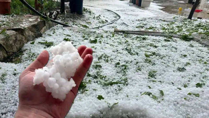 Haziran'da Yaşanan Dolu Felaketi Şehirleri Beyaza Bürüdü