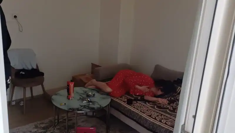 Birlikte Yaşadığı Kadına Uyguladığı Şiddet Gözler Önüne Serildi