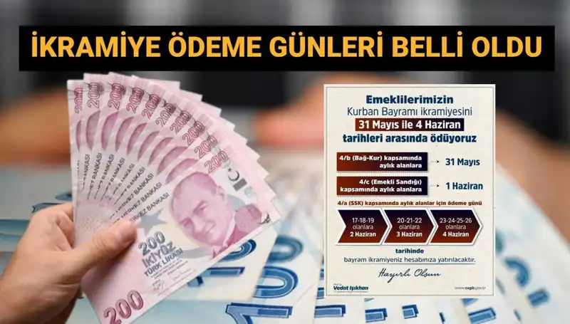 Emekliler için Bayram İkramiyesi Tarihleri Belli Oldu: 4 Bin TL Bekleniyor!